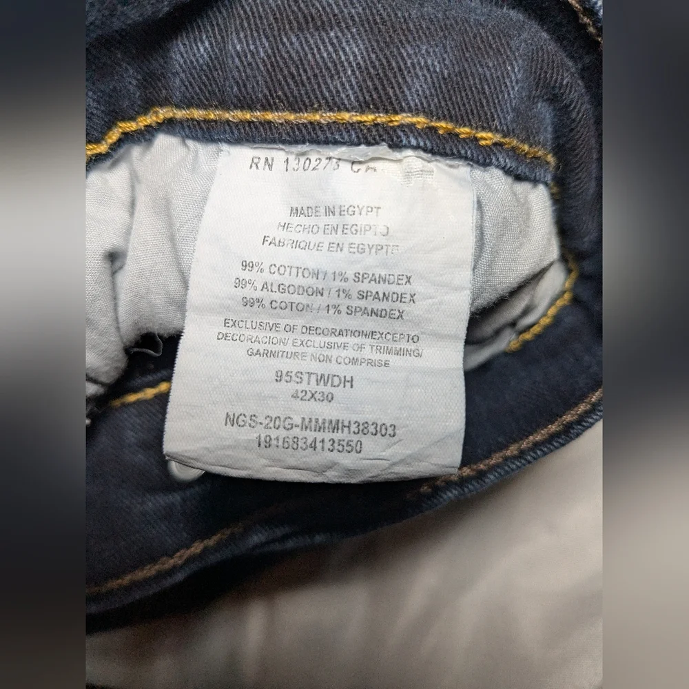 Wrangler‎ Men's Straight Fit Jeans Size 42x30